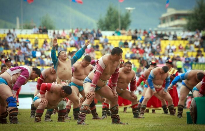 Mongolian wrestler